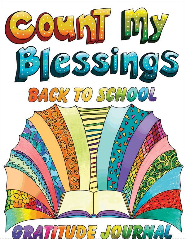 Cover for the Count My Blessings Gratitude Journal